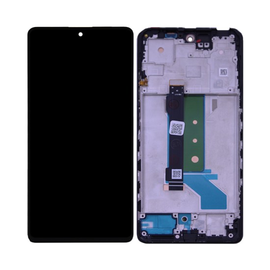 Touch+Display+Frame Xiaomi Redmi Note 12 Pro Plus Preto